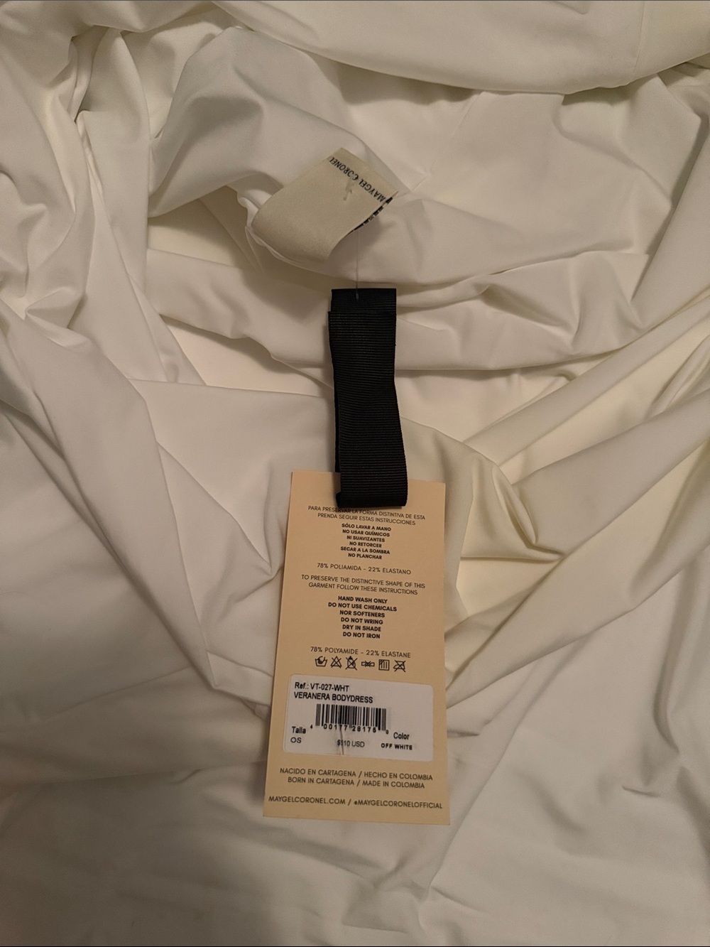 White Strappy Cutout Maxi Dress - Picture 8 of 8